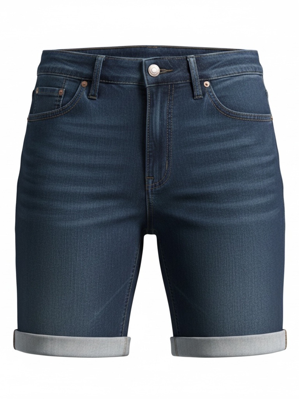 Levi’s Ladies Dark Blue Denim Shorts Sz 8